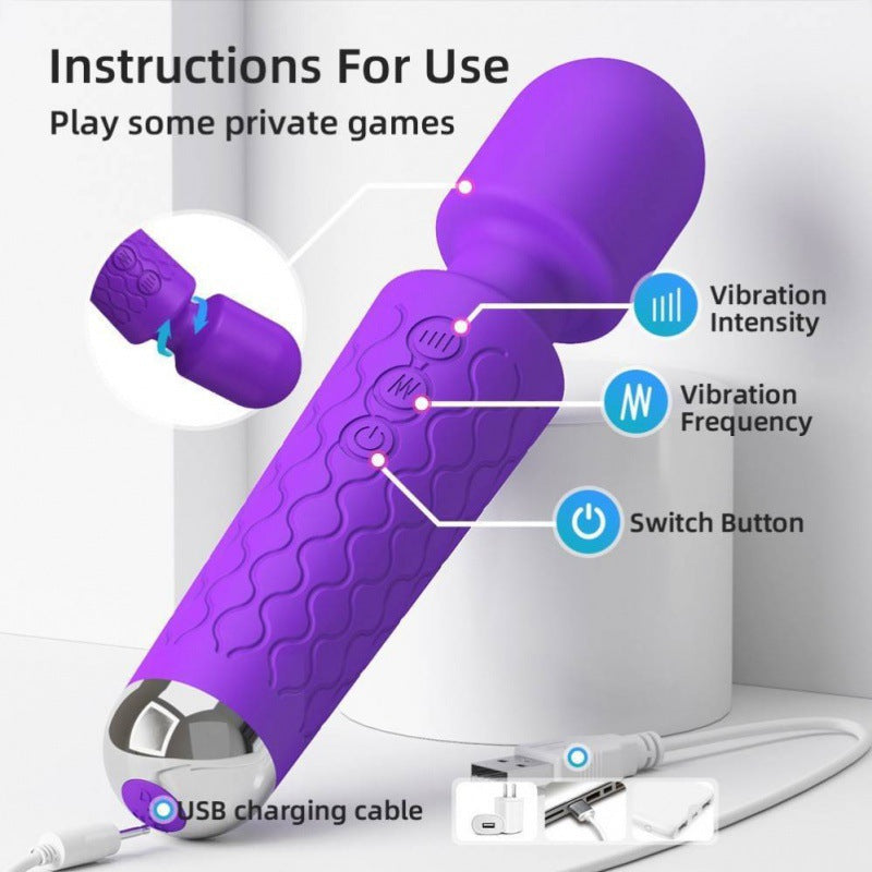 Vibrador Magic Wand Recarregável — vista adicional 8