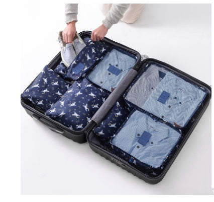 Organizador de Viagem Tipo Cubo de Embalagem em Nylon Impermeável e Durável