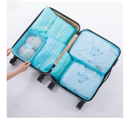 Organizador de Viagem Tipo Cubo de Embalagem em Nylon Impermeável e Durável