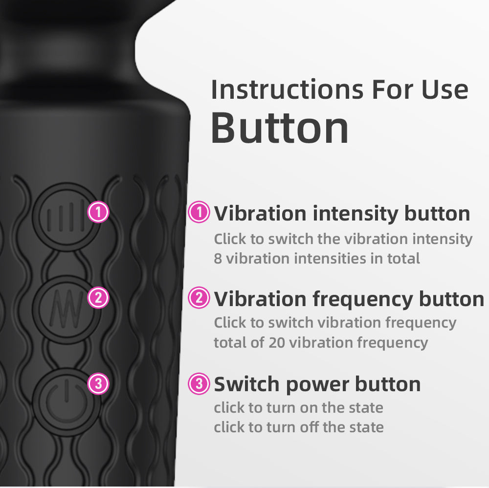 Vibrador Magic Wand Recarregável — vista adicional 3